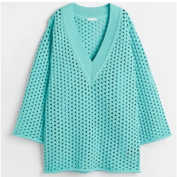 H&M | Sweaters | Hm Hole Knit Dress | Poshmark